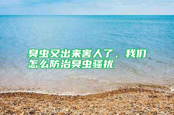 臭蟲又出來害人了，我們怎么防治臭蟲騷擾