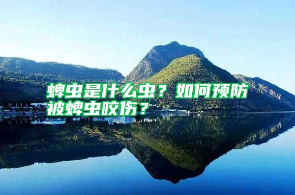 蜱蟲是什么蟲？如何預防被蜱蟲咬傷？