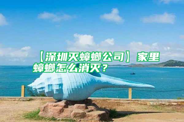 【深圳滅蟑螂公司】家里蟑螂怎么消滅？