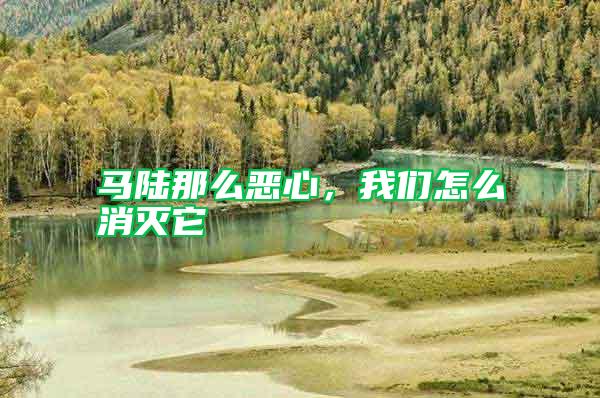 馬陸那么惡心，我們?cè)趺聪麥缢?/></p>
             <p style=