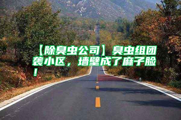 【除臭蟲公司】臭蟲組團襲小區，墻壁成了麻子臉！