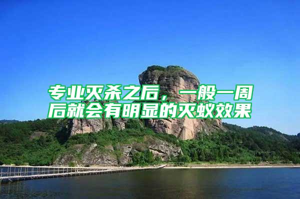 專業(yè)滅殺之后，一般一周后就會(huì)有明顯的滅蟻效果