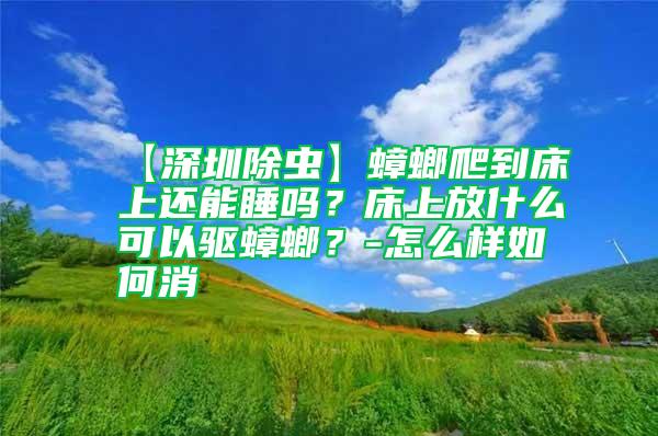 【深圳除蟲】蟑螂爬到床上還能睡嗎？床上放什么可以驅蟑螂？-怎么樣如何消