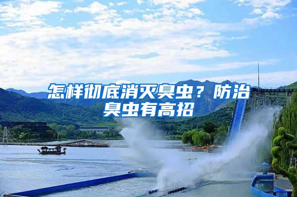 怎樣徹底消滅臭蟲?防治臭蟲有高招