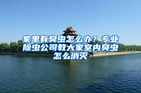 家里有臭蟲怎么辦？專業(yè)除蟲公司教大家室內(nèi)臭蟲怎么消滅