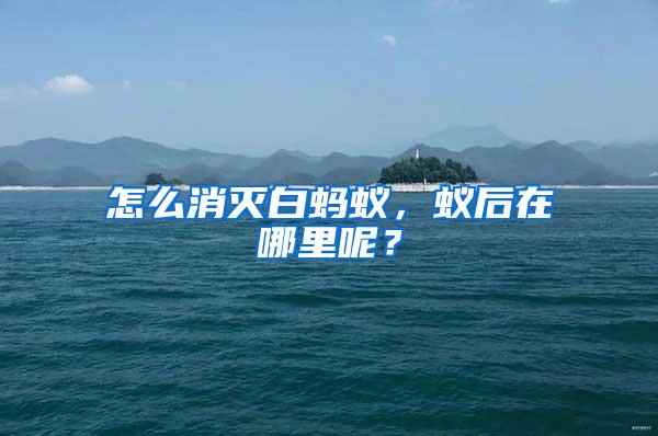 怎么消滅白螞蟻，蟻后在哪里呢？