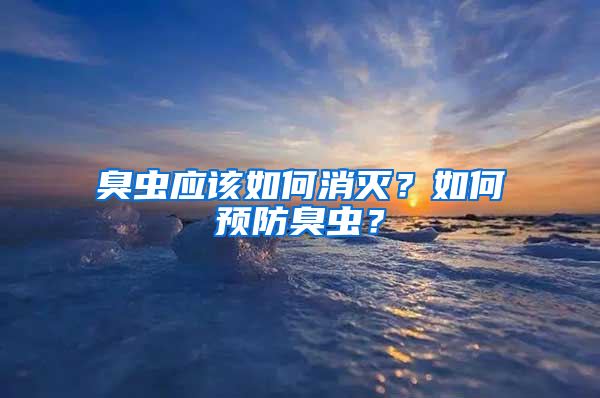 臭蟲應(yīng)該如何消滅？如何預(yù)防臭蟲？